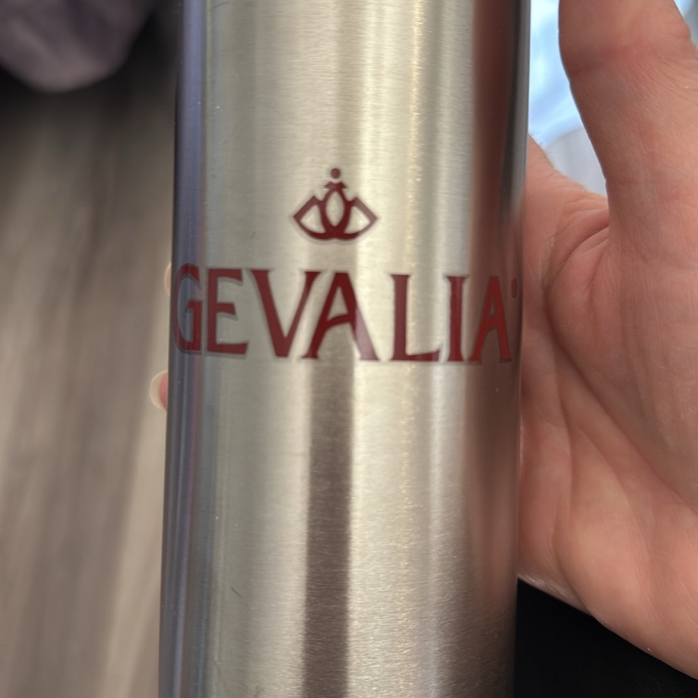 Gevalia Silver Stainless Steel Thermos - Picture 2 of 6